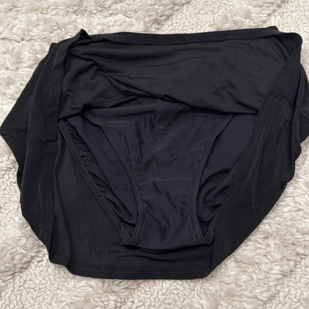 St. John’s Bay - Black bikini skirt/bottom - Size 12 - Picture 4 of 5